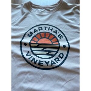 League Kids Martha's Vineyard Rashguard White Short Sleeve Swim Shirt Youth